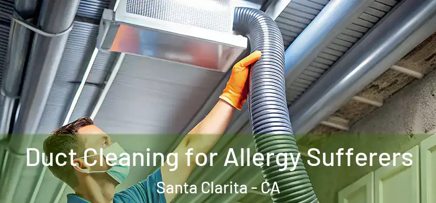 Duct Cleaning for Allergy Sufferers Santa Clarita - CA